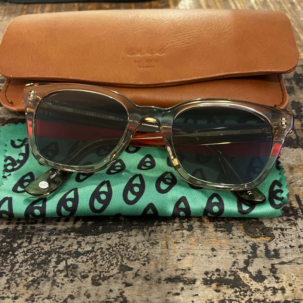 Garrett Leight x Clare V nouvelle sunglasses